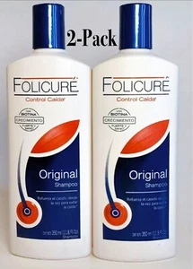 FOLICURE SHAMPOO ORIGINAL FOR FULLER THICKER HAIR 350ml each 2-Pack **FREESHIP** - Picture 1 of 1