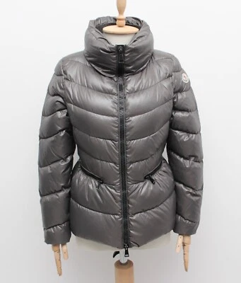 Женская MONCLER Miriel выстеганная вниз пуховик Куртка Пальто размер 2 ~ S/M - Изображение 1 из 4