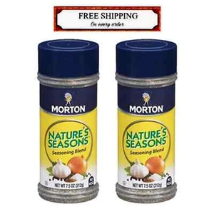 Morton Nature'S Seasons Seasoning Blend, 7.50 Oz, 2 Bottles (Pack of 2).... - Picture 1 of 3
