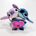 Disney Lilo and Stitch petite amie « ange » étreinte avec peluche cœur rouge jouet « I LOVE U »
