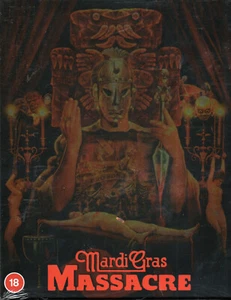 MARDI GRAS MASSACRE - Limited Edition in Slipcase, - UK Blu Ray Disc - 88 FILMS - Picture 1 of 2