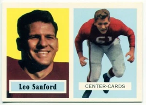 1994 Topps 1957 Archives #74 Leo Sanford Chicago Cardinals - Picture 1 of 2