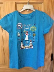 NWT Disney store Princess Belle T Shirt tee top Girl Beauty and the Beast  - Picture 1 of 1
