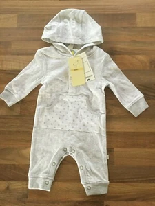 NEU MIT ETIKETT M&S BABY GRAU MIX KAPUZE ALL IN ONE STERNDRUCK BIS ZU 1 MONAT 9 PFUND 14 UNZEN - Bild 1 von 7