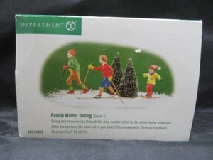 Dept. 56 Family Winter Outing Set of 3 #55033 - Picture 1 of 10