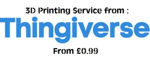 3D printing service from Thingiverse com from £0.99 !!! - Picture 1 of 5