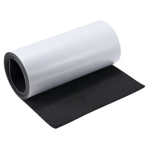 6.56ft x 11.8" 3mm EVA Foam Sheets Craft Foam Sheet Black Self Adhesive Back - Picture 1 of 5