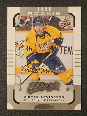 15-16 MVP Viktor Ardvidsson Rookie Silver Script 🚨🚨🚨 Nashville Predators  - Image 1 of 2