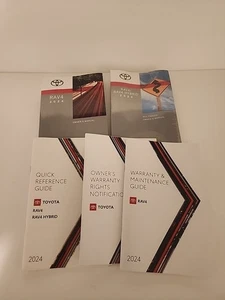 2024 Toyota Rav 4 Owners Manual W Qk Ref Guide & Multimedia Manual (NO Case) - Picture 1 of 3