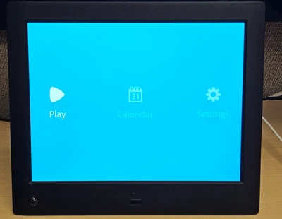 Nix Advance 8 inch Widescreen Digital Photo and HD Video Frame - X08G - Image 1 of 4