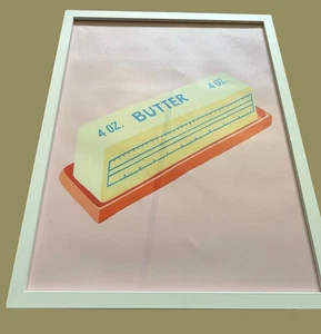 15x19 Butter Kunstdruck gerahmt  - Bild 1 von 5