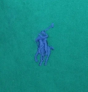 RALPH LAUREN BLAIRE FIT BUTTON DOWN SHIRT LONG SLEEVE GREEN MENS XL - Picture 1 of 4