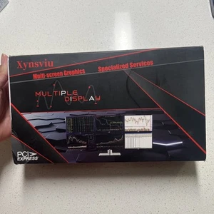 Xynsviu Radeon R7 350 4G Grafikkarte, GPU Unterstützung HDMI x6 Monitor Ausgang - Bild 1 von 3