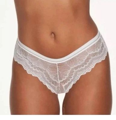 5 Frederick's of Hollywood Underwear Women Medium White Lace Thong Panties NWT - Image 1 of 4
