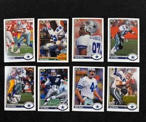 1991 Upper Deck Dallas COWBOYS Team (18) Emmett Smith, Troy Aikman, M Irvin - Picture 1 of 24