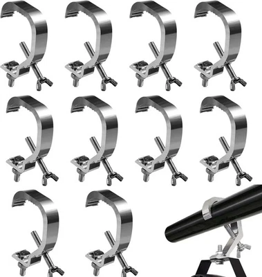 Paquete de 10 Braguero C Abrazadera Luces de Escenario Abrazadera para DJ Luces Par Luces Spot Foto 1 de 3