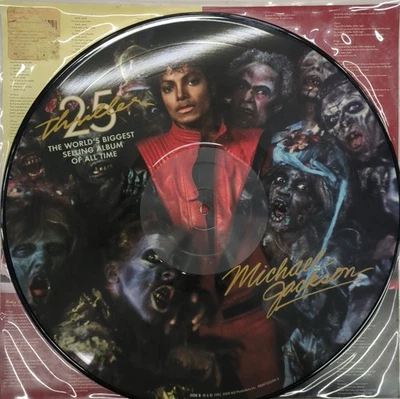 Michael Jackson - Thriller  Double-Sided Picture LP - Limited Ed 2008 - Image 1 of 2