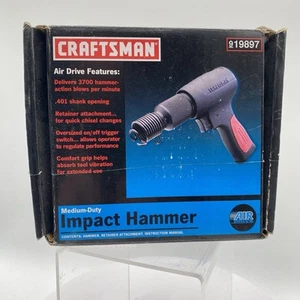 Craftsman 19897 Medium Duty Impact Hammer Air Automotive Power Tool Free Ship - Bild 1 von 9