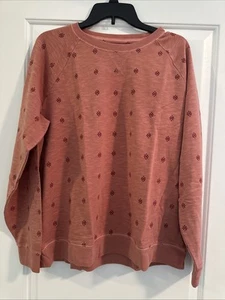 BRAND NEW: Women's Sonoma Goods For Life Size XL Dark Pink/ Red Floral NWT! - Picture 1 of 5