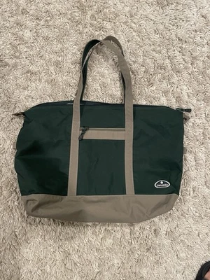 Bolso de Lona Samsonite Verde 2 Tonos Grande Todos los Días Bolso de Viaje Lona Usado en Excelente Condición Foto 1 de 4