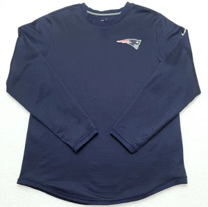 Nike On-Field New England Patriots NFL crew sideline sweatshirt Men's LARGE L - Picture 1 of 6