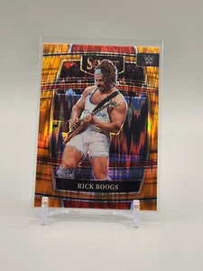 Rick Boogs 2022 Select WWE #82 Concourse Orange Flash Prizm - Picture 1 of 2