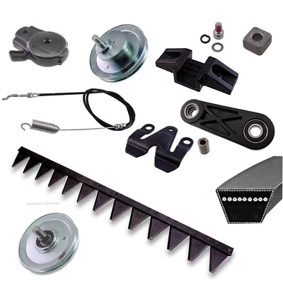 AL-KO BM 660 I II Messer Mitnehmer Keilriemen Pleuel Ersatzteile Balkenmäher OE