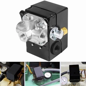Interruptor de presión 23474570 con descargador y palanca 135-175 PSI compatible con Ingersoll Rand - Imagen 1 de 11