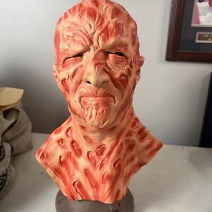 Freddy Halloween Mask Glove Latex Cosplay Costume Horror Bloody Full Face Masks