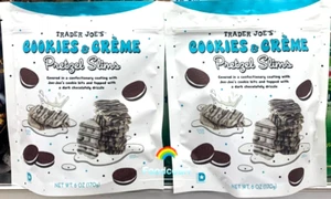 2 Packs Trader Joes Cookies & Creme Pretzel Slims 6 oz Each Pack, Total 12 oz - Picture 1 of 3