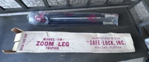Trípode de pierna con zoom Safe-Lock TW de colección hecho en EE. UU. con caja - cámara o topografía - Imagen 1 de 10