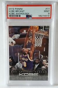 2012-13 Panini Kobe Anthology #11 Kobe Bryant Los Angeles Lakers PSA 9 MINT