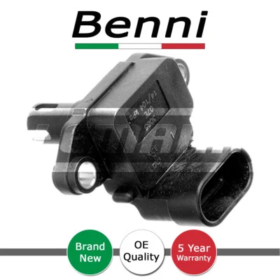 Benni MAP Intake Manifold Sensor Fits Skoda Felicia 1994-2002 1.3 #2 047906051 — 第 1/2 张图片