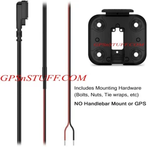 Original GARMIN Zumo XT2 GPS Motorrad Hardwire Netzkabel/Kabel & Halterung *LESEN - Bild 1 von 4