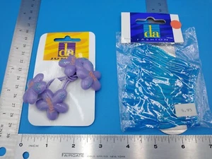 Vintage NIP 'da Junior/da Fashion' 2pks Retro Hair Accessories #Z468 - Picture 1 of 8