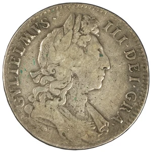 Great Britain 1698 Half Crown Silver Coin - Circulated  - Picture 1 of 2