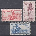 timbres neufs colonies françaises COTE D'IVOIRE YT N° : 162/164**