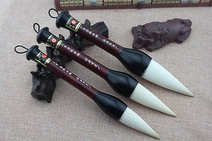 S M L "SANTU”100% Pure Sheep Hair Big Chinese Painting Sumi-e Calligraphy Brush - Picture 1 of 37