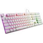 Sharkoon PureWriter RGB, Gaming-Tastatur, weiß