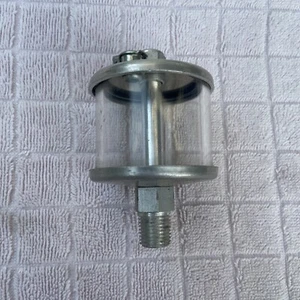NEW Lube Devices Vertical Sight Glass Cylinder, 1/4” Threaded Pipe Mount, USA - Picture 1 of 3