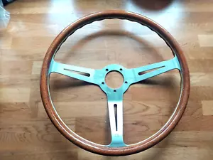 CLASSIC MINI COOPER S GENUINE LES LESTON WOOD STEERING WHEEL RARE WORKS BMC MK1 - Picture 1 of 1