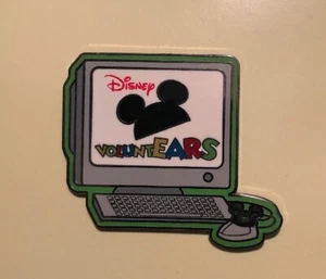 Disney Thank You For Using VoluntEARS Online Mickey Mouse Ears On Computer Pin - Picture 1 of 3