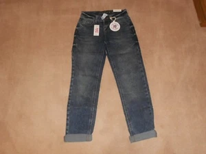 NEW, GIRLS JUSTICE DESTRUCTED GIRLFRIEND JEANS, SIZE 10 SLIM - Picture 1 of 3