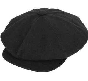 NEW YORK WINNER MENS WOOL HAT NWT ONE SIZE FITS MOST BLACK - Picture 1 of 4