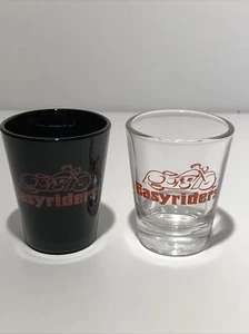 Juego de 2 vasos de chupito easy riders motocicletas - Imagen 1 de 1