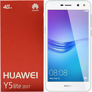 NEW Huawei Y5 Lite (2017) 4G LTE White 8GB ROM + 1GB RAM Dual-SIM Unlocked OEM
