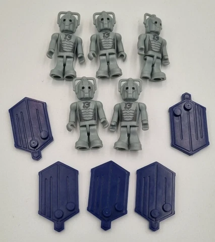 Doctor Who Cybermen lot Character Building Micro Figures by Cogi Cover