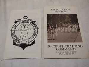 1966 US Naval Training Center Great Lakes Illinois Graduation Review And Guide - Picture 1 of 10