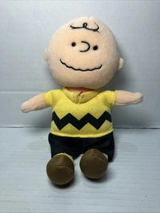 TY Beanie Baby-2010 Peanuts Charlie Brown 8” plush stuffed toy No music - Picture 1 of 6