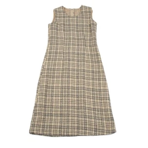 COMME des GARCONS Random Check Jacquard Sleeveless Dress Size M(K-163882) - Picture 1 of 12